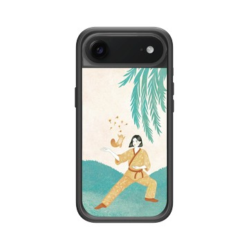 iPhone Air Mod NX -邊框背蓋組合 (相機按鈕) 黑 - 欣蒂小姐 Miss Cyndi - 松子散花