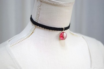 樹脂藝術 方形吊墜・夜色深處