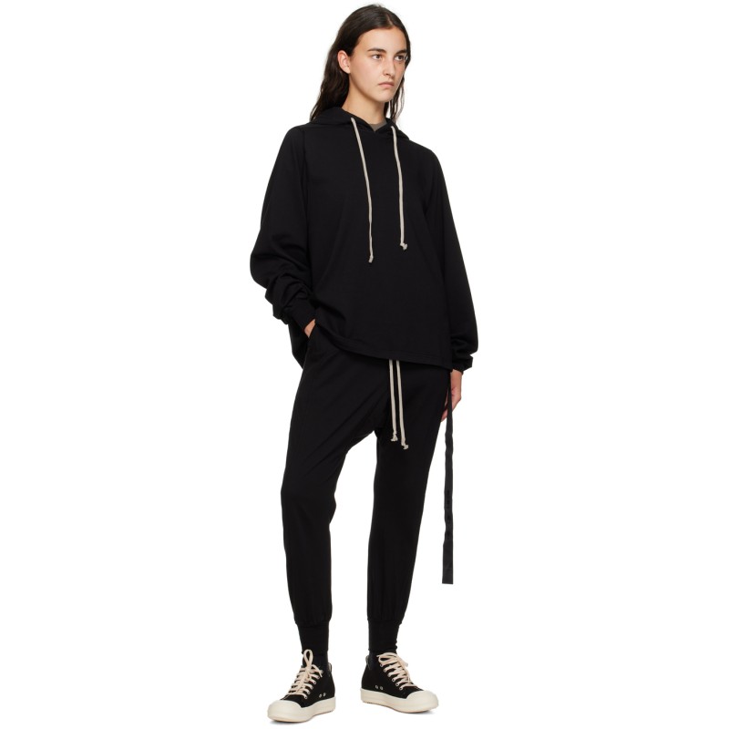 rick-owens-drkshdw Rick Owens DRKSHDW ブラック ドローストリング ラウンジパンツ | LINEブランドカタログ