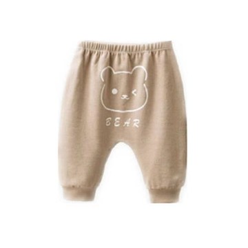 嬰兒春秋純棉大PP褲男女寶寶秋裝大屁屁長褲新生兒束腳休閑褲外穿