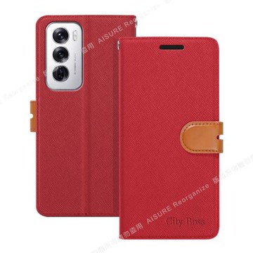 CITY BOSS For OPPO Reno 12 浪漫都會支架皮套