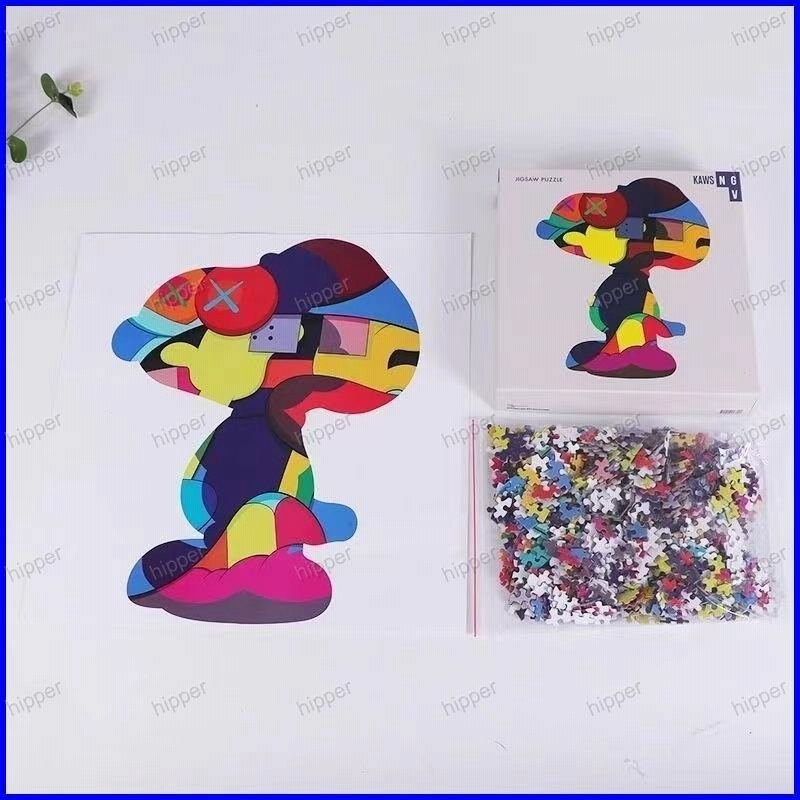 パズル スヌーピー ジグソーパズル Kaws おしゃれ 知育玩具 コラボ 不規則パズル 1000ピース ストレス発散 70 54cm パッケージ付き Snoopy プレゼント 通販 Lineポイント最大get Lineショッピング