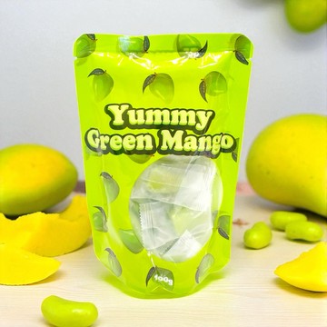 🔥現貨🔥隔日到貨 空運回台 🇵🇭菲律賓 yummy mango cube 🥭青芒果軟糖 100g 酸甜開胃 解饞零嘴