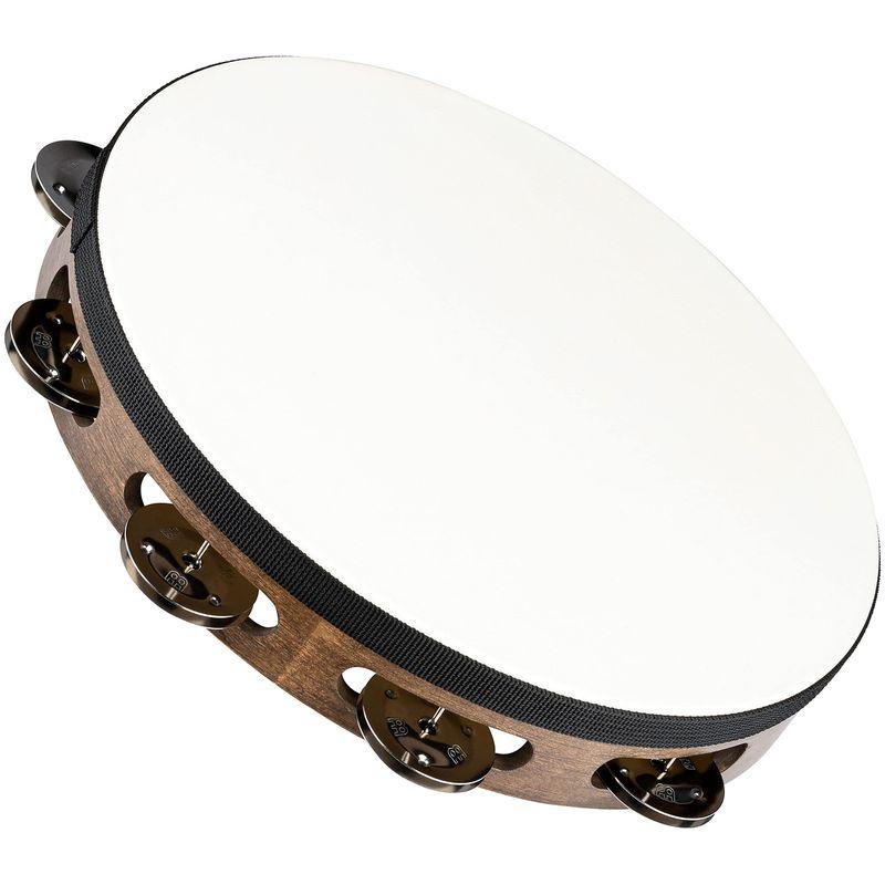 MEINL Percussion マイネル タンバリン Traditional Goat-Skin Wood Tambourine Stai