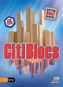 木製ブロック CitiBlocs シティブロックス ナチュラルカラーセット300