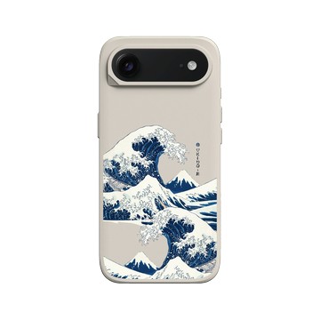 iPhone Air SolidX 貝殼灰 - Turning Japanese / 東方物語 - 浪濤1