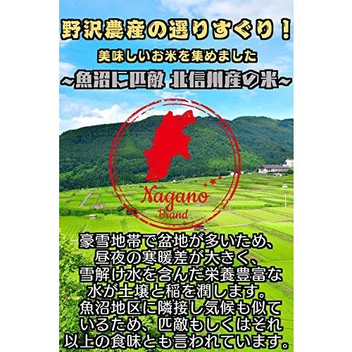 野沢農産生産組合 精米 令和元年産 特A産地 長野県北信州産コシヒカリ 5kg