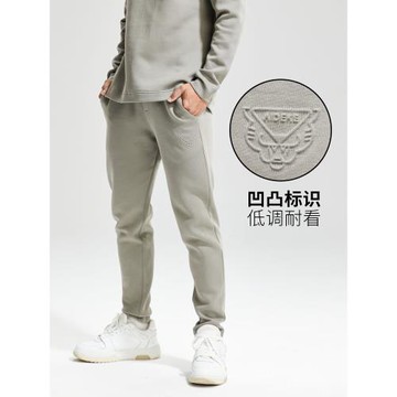 維特客春秋太空棉保暖休閑長褲男針織跑步運動褲小腳潮流衛褲6629