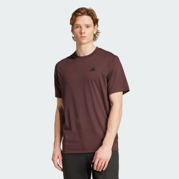 【adidas 愛迪達】 TRAIN ESSENTIALS FEELREADY 短袖上衣 T恤 吸濕排汗 男 JW7442