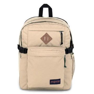Jansport Main Campus [JS0A4QUL7R5] 後背包 多收納隔層 S型肩帶 減輕壓力 米灰石