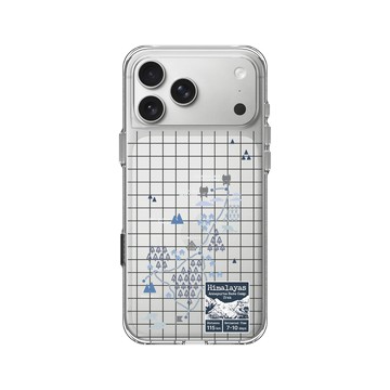 iPhone 17 Pro Max Clear Case（相機按鈕） 透明 - Nature Explorers 自然探索指南 - 探索指南（夜晚的喜馬拉雅山）