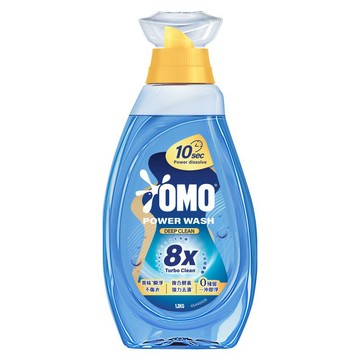 [家速配]OMO 極淨速溶高效洗衣精瞬淨去漬 瓶裝