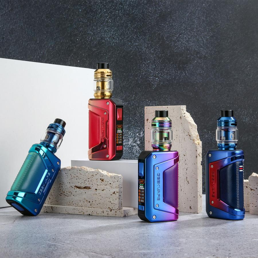 Geekvape Aegis Legend L200 KIT イージスレジェンド サブオーム タンク 2021 電子タバコ vape スターター キット セット クリアロ デュアルmod テクニカル