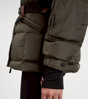Moncler Grenoble Salastrains belted down ski jacket