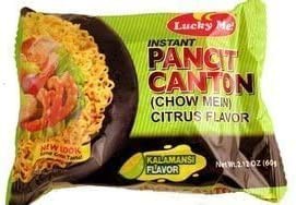 LUCKY ME! PANCIT CANTON　KALAMANSI インスタント パンシットカントン(焼きそば) カラマンシー味 60g　　10袋セット