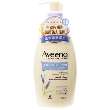 美國 Aveeno 艾惟諾 薰衣草香氛舒緩保濕乳(354ml)【小三美日】D518485