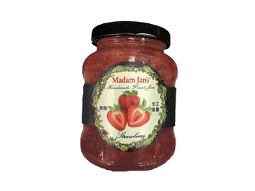 [茉莉芝]手工減糖完整果實果醬-草莓 - 250g