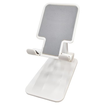 雙轉軸手機平板支架  白色  1個