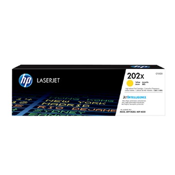 HP 202X CF502X 黃色 原廠碳粉匣