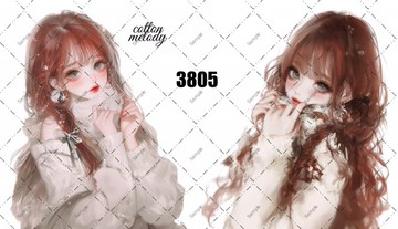 original sticker no.3805 人物貼紙 原創貼紙 原創人物貼紙 裝飾貼紙 cotton melody
