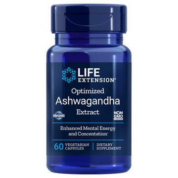 Optimized Ashwagandha Extract 60 vcaps by Life Extension