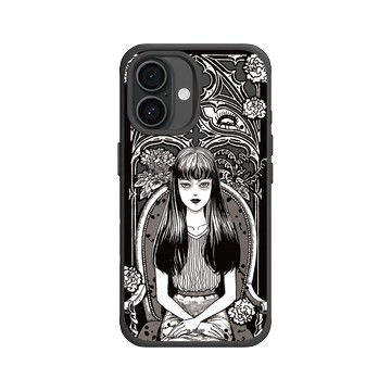 iPhone 16 SolidX 黑 - 伊藤潤二驚選集 Junji Ito - 女王富江