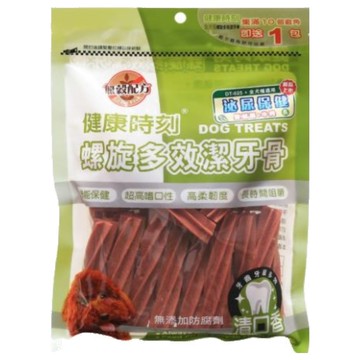 Chewy Time 健康時刻 小犬螺旋無穀潔牙骨 長  泌尿保健  275g  1包