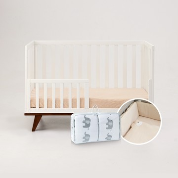 Lebaby 樂寶貝 Denmark 丹麥三合一嬰兒床(象牙白)- 多款可選