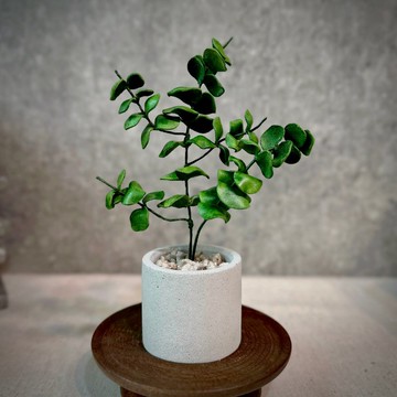 尤加利樹－手工革製小盆栽 送禮