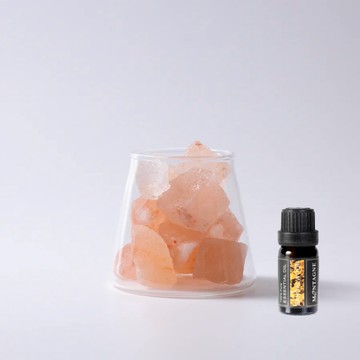 【Montagne】橙晶鹽｜富士山晶礦杯透明款（不贈杯蓋）｜檀香10ml _廠商直送