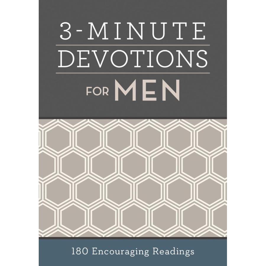 3-Minute Devotions for Men: 180 Encouraging Readings