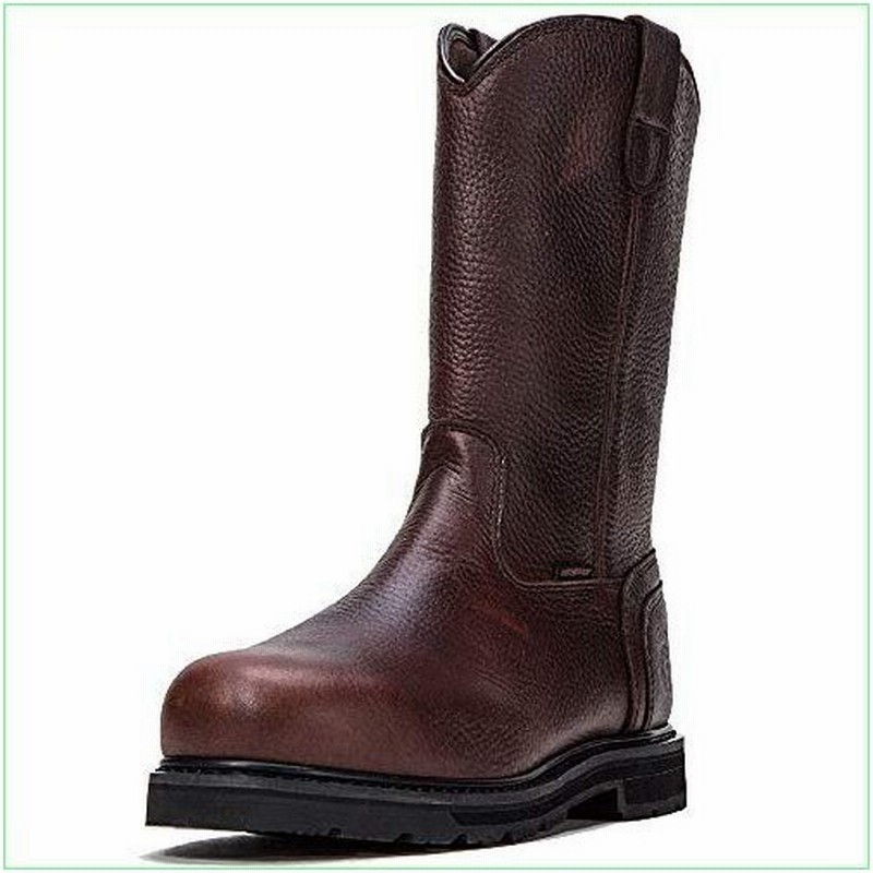 Rockrooster 12インチ ウエスタンプルオンワークブーツ メンズ スチールトゥ ケブラーパンク防止 防水 Coolma 通販 Lineポイント最大get Lineショッピング