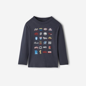 Roots 小童-LEGENDS GRAPHIC 長袖上衣