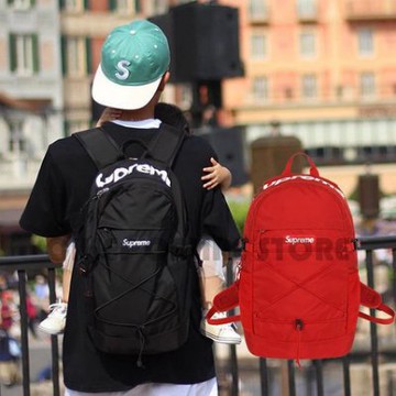 16SS Supreme 40th Backpack 後背包雙肩背包書包旅行包Hype TNF Stussy