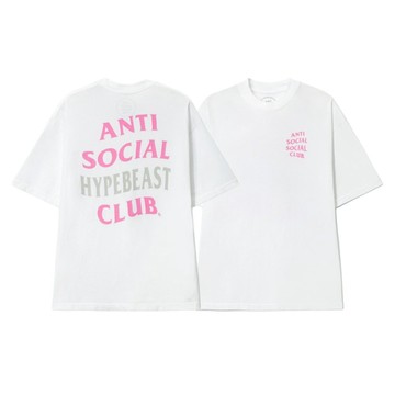 Anti Social Social Club x Hypebeast 聯名 短袖 白色 HB-ST-U-248211-