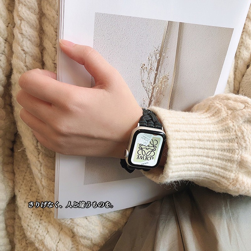 AppleWatch8 HERMES ナイロンストラップ４１-