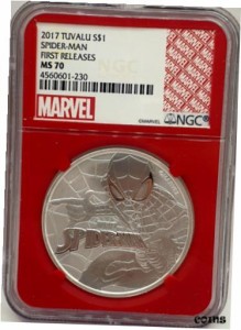 品質保証書付】 アンティークコイン NGC PCGS TUVALU 2017 SILVER 1 OZ