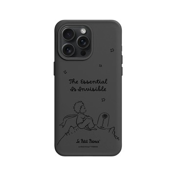 iPhone 15 Pro Max SolidX 黑 - Le Petit Prince 小王子 - 真正重要的東西是肉眼看不見的