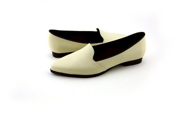 淑女尖頭低跟樂福鞋