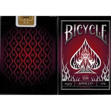 【USPCC 撲克】Bicycle Apollo 阿波羅 紅色 撲克-S1032279940