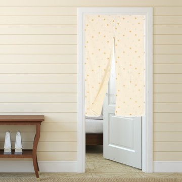 點點防U+87A8抗菌印花雙層長門簾 90x150cm