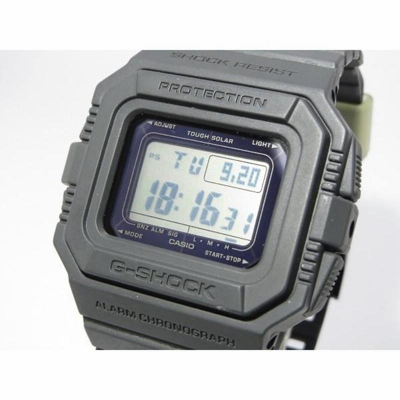 G-SHOCK G-5500TS-8DR NYC タフソーラー マットグレー 時計 CASIO Gショック グレー ニューヨーク  SR【中古】30004503 | LINEブランドカタログ