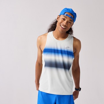 BROOKS 男 ATMOSPHERE 運動背心 3.0_煙灰/線條殘影 (211539156)