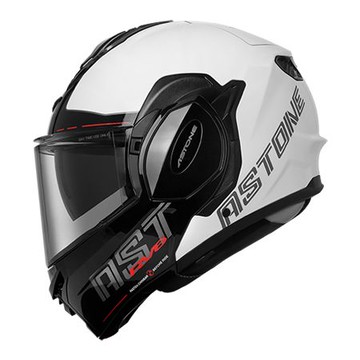 【帥到翻】Astone RV6 ZC01 白紅 可樂帽 可掀式安全帽