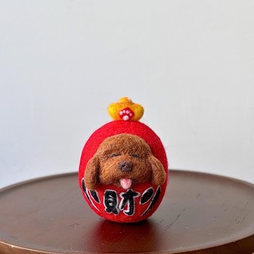 【客制化禮物】招財達摩不倒翁/鬍鬚收集器/寵物訂製