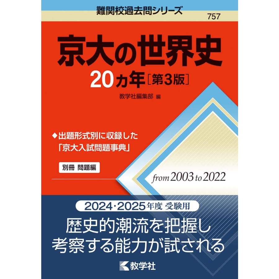 京大の世界史20カ年