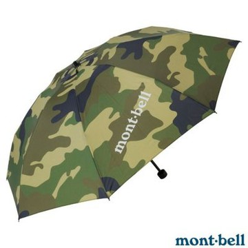 【mont-bell】 印花輕量雨傘(僅153g).折疊傘.遮陽傘/碳纖維強化樹脂製傘骨/ 1128754#1 迷彩