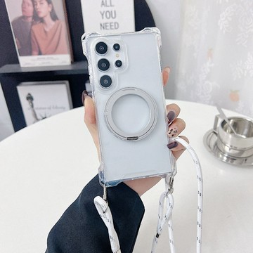 防摔保護殼 支架手機殼 適用於 三星Galaxy A57 A17 A56 A27 S24 S25 S26 Ultra