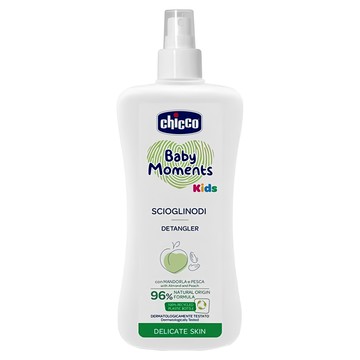Chicco Kids 寶貝桃果萃取順髮噴霧 溫和呵護  200ml  1盒