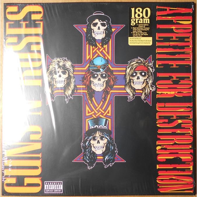 ■新品■Guns N' Roses ガンズ・アンド・ローゼズ appetite for destruction(LP)